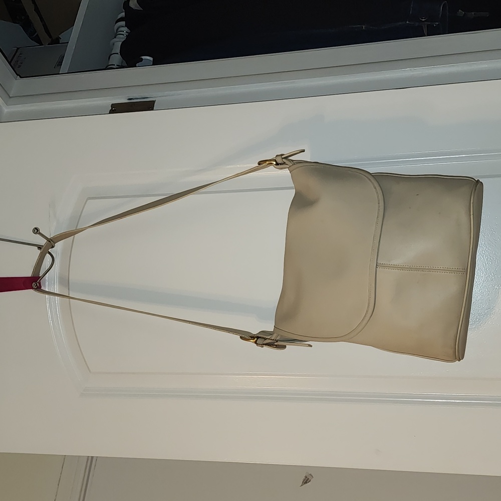 Coach whitney cream crossbody purse vintage